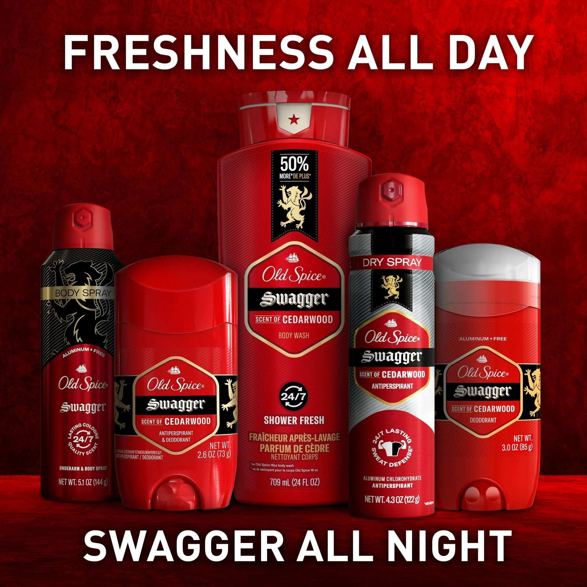 Old Spice Swagger, Body Wash for Men, 33.4 fl oz