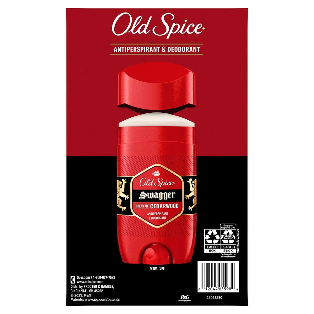 Old Spice Swagger Antiperspirant & Deodorant for Men, 2.6 oz., 5 pk. - USA MEGA SHOP