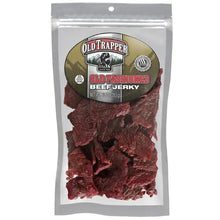 Old Trapper Old Fashioned beef jerky in sealed pouch with dried beef strips