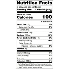 Ole Xtreme Gluten Free Tortillas, 8 in., 6 ct.