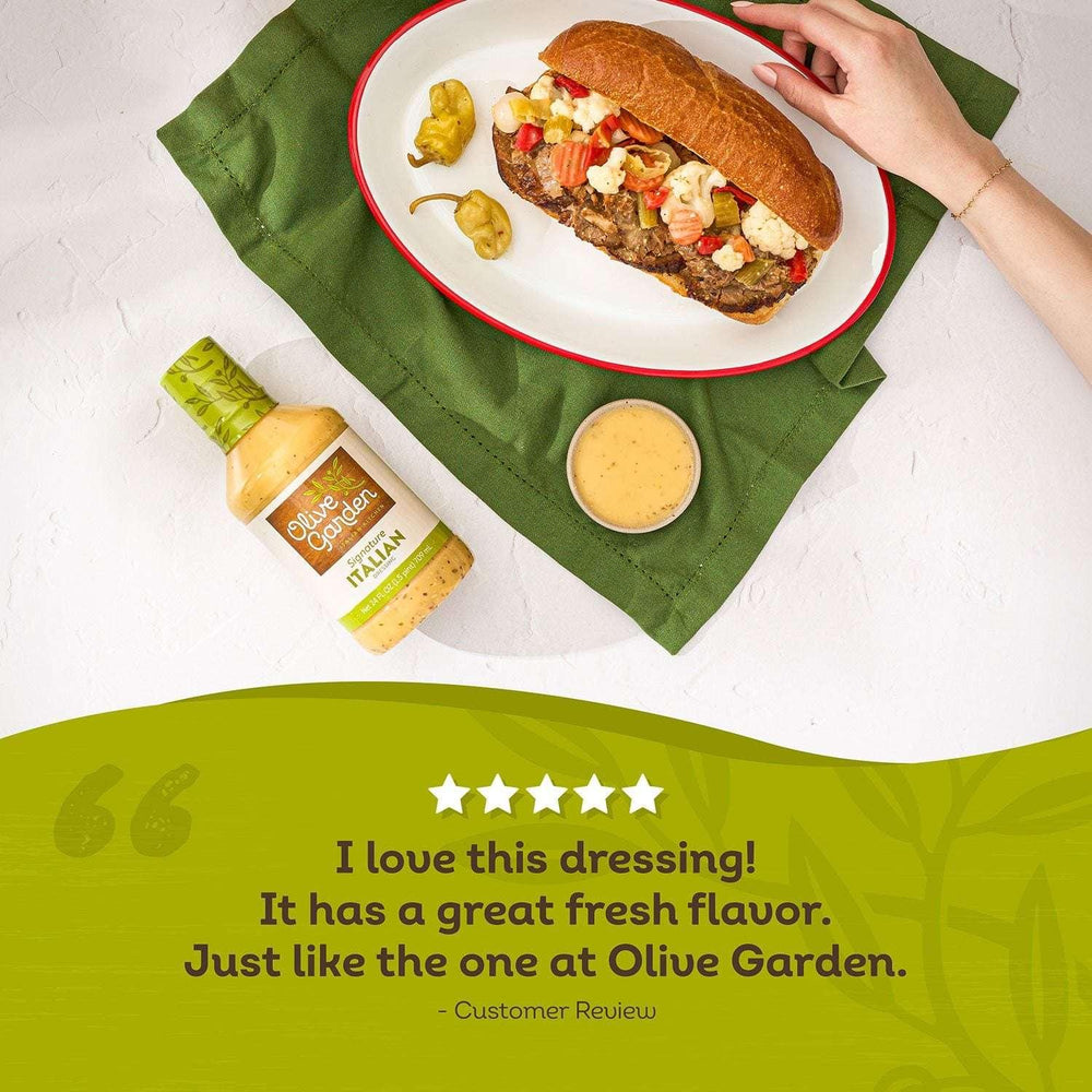 Olive Garden Signature Italian Dressing, 24 oz., 2 pk. - USA MEGA SHOP