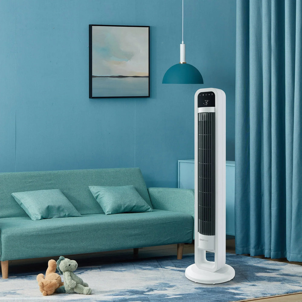 OmniBreeze Tower Fan with Internal Oscillation and Wi-Fi - USA MEGA SHOP