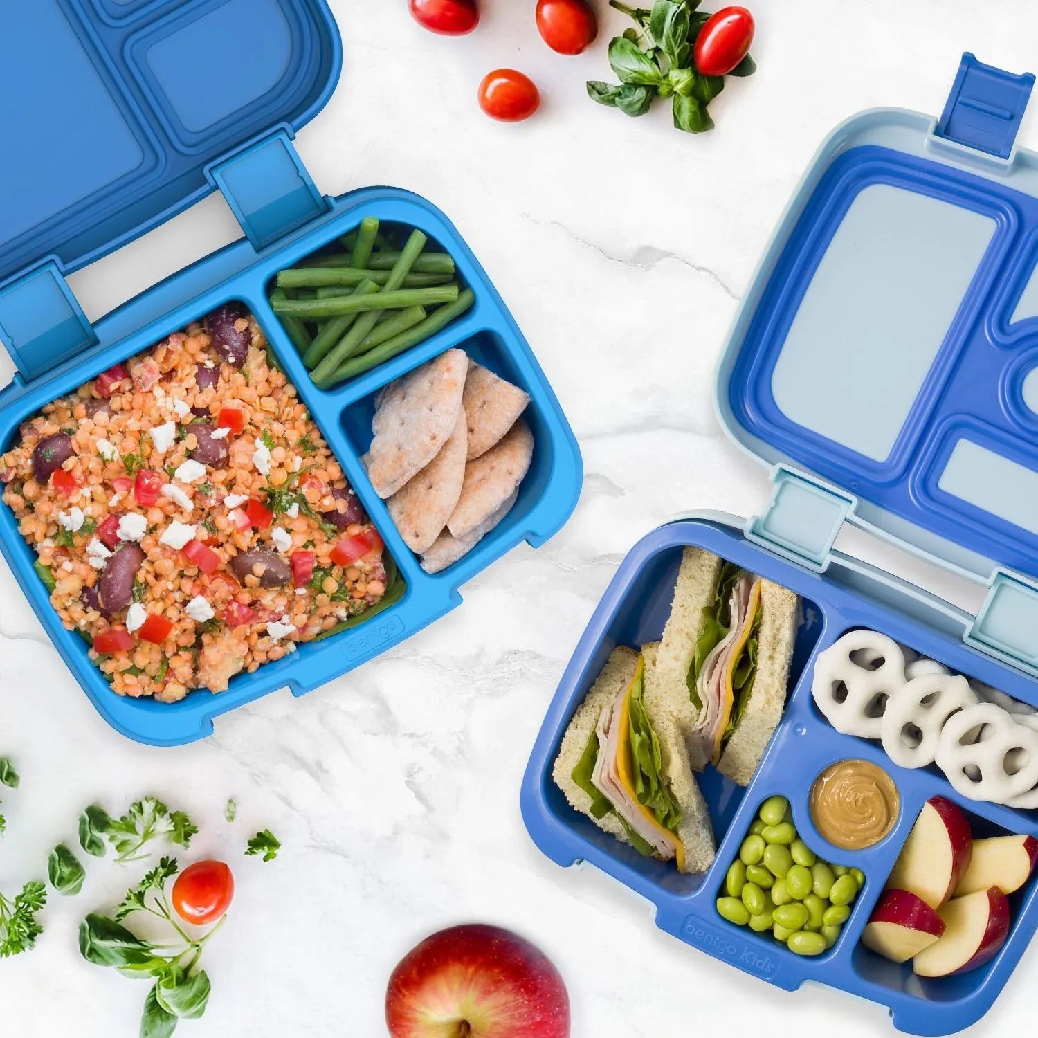One Bentgo Fresh and One Bentgo Kids Lunch Box, Choose Color - USA MEGA SHOP