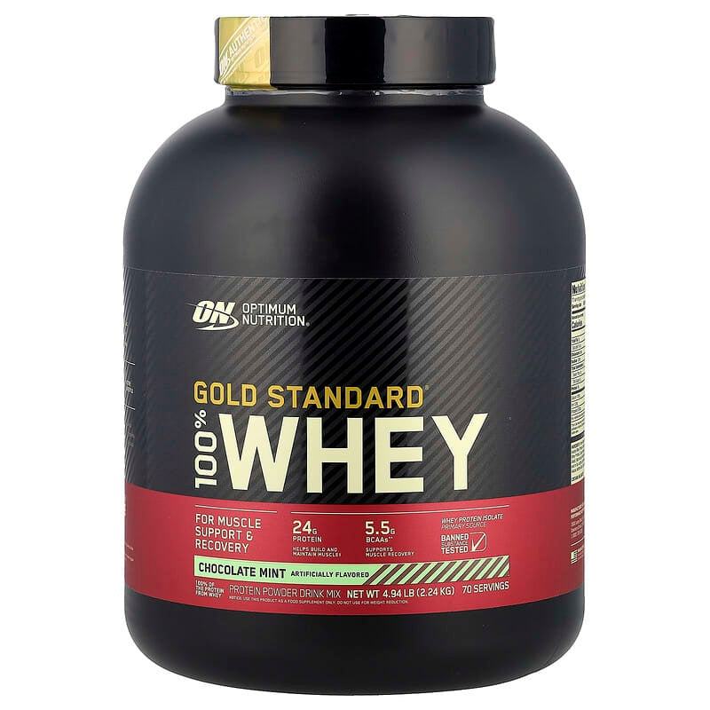 Optimum Nutrition, Gold Standard® 100% Whey Protein, Double Rich Chocolate, 1.98 lb (899 g)