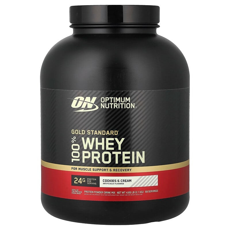 Optimum Nutrition, Gold Standard® 100% Whey Protein, Double Rich Chocolate, 1.98 lb (899 g)