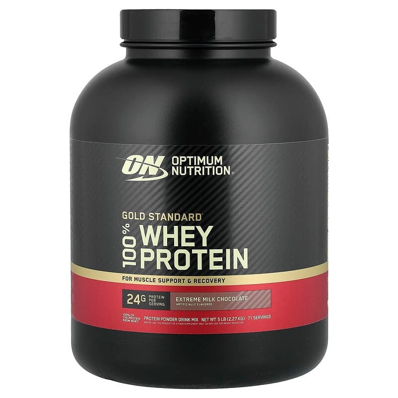 Optimum Nutrition, Gold Standard® 100% Whey Protein, Double Rich Chocolate, 1.98 lb (899 g)