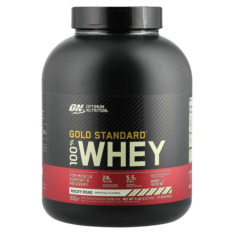 Optimum Nutrition, Gold Standard® 100% Whey Protein, Double Rich Chocolate, 1.98 lb (899 g)