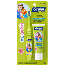 Natural watermelon training toothpaste and toothbrush set with Ms. Rachel, 1 oz
