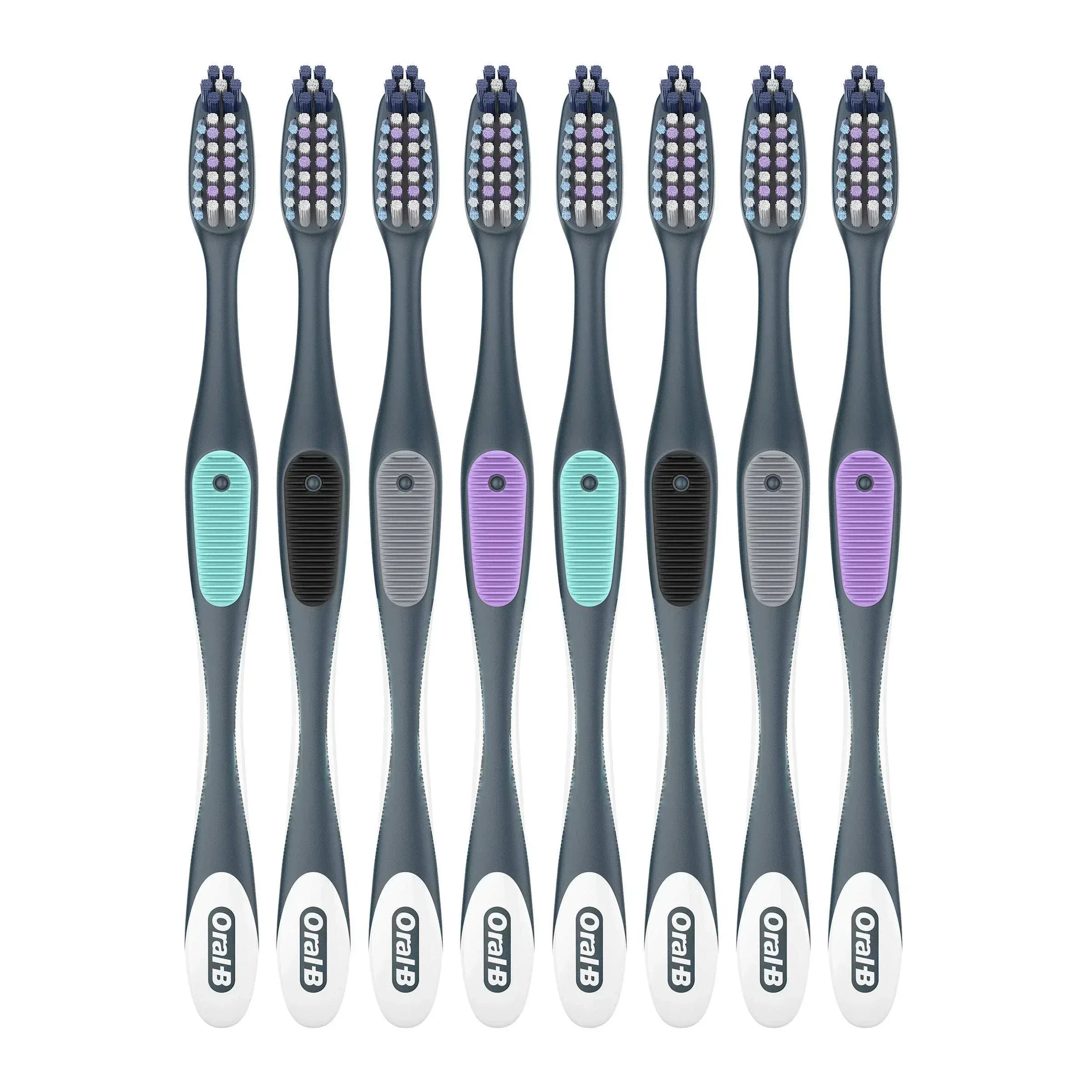 Oral-B CrossAction Advanced Soft Bristle Toothbrush, 8-pack