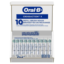 Oral-B CrossAction 10 refill brush heads box, with blue label
