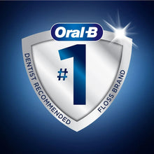 Floss picks #1 badge with dentists recommended and floss brand promise