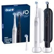Oral-B iO Series 2 rechargeable electric toothbrush 2-pack, white and black