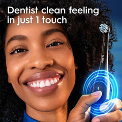 Oral-B iO Series 2 Electric Toothbrush, Pure White & Night Black, 2pk., 3 Brush Heads