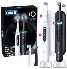 Oral-B iO Series 5 All-in-One Clean Rechargeable Electric Toothbrush, 2-pack