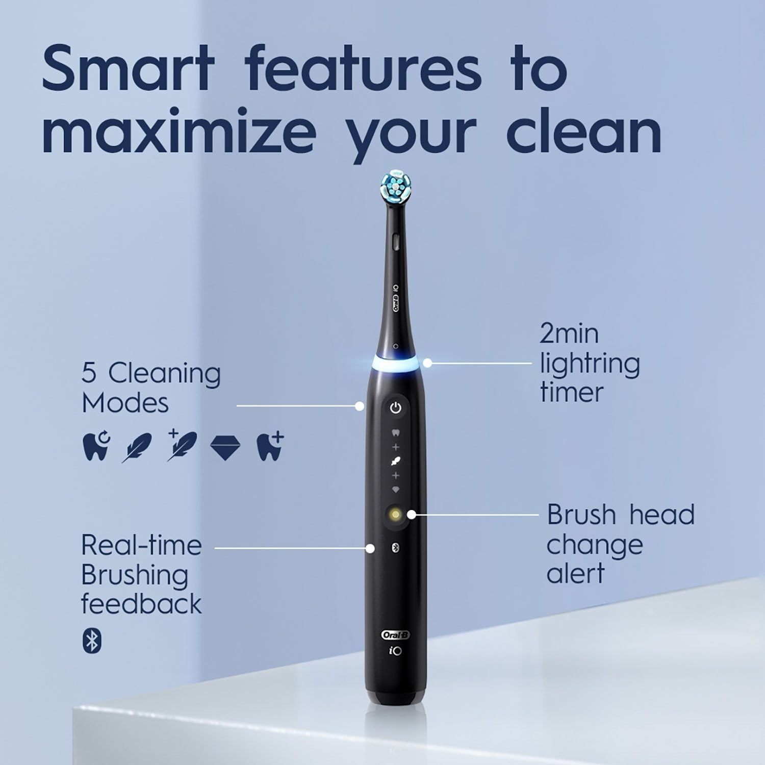 Oral-B iO Series 5 Rechargeable Toothbrush Twin Pack