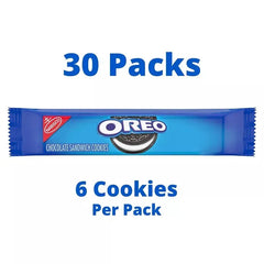 Oreo Chocolate Sandwich Cookies, Snack Packs, 30 pk./2.4 oz.