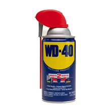 WD-40 multi-purpose lubricant spray can with Smart Straw and red nozzle