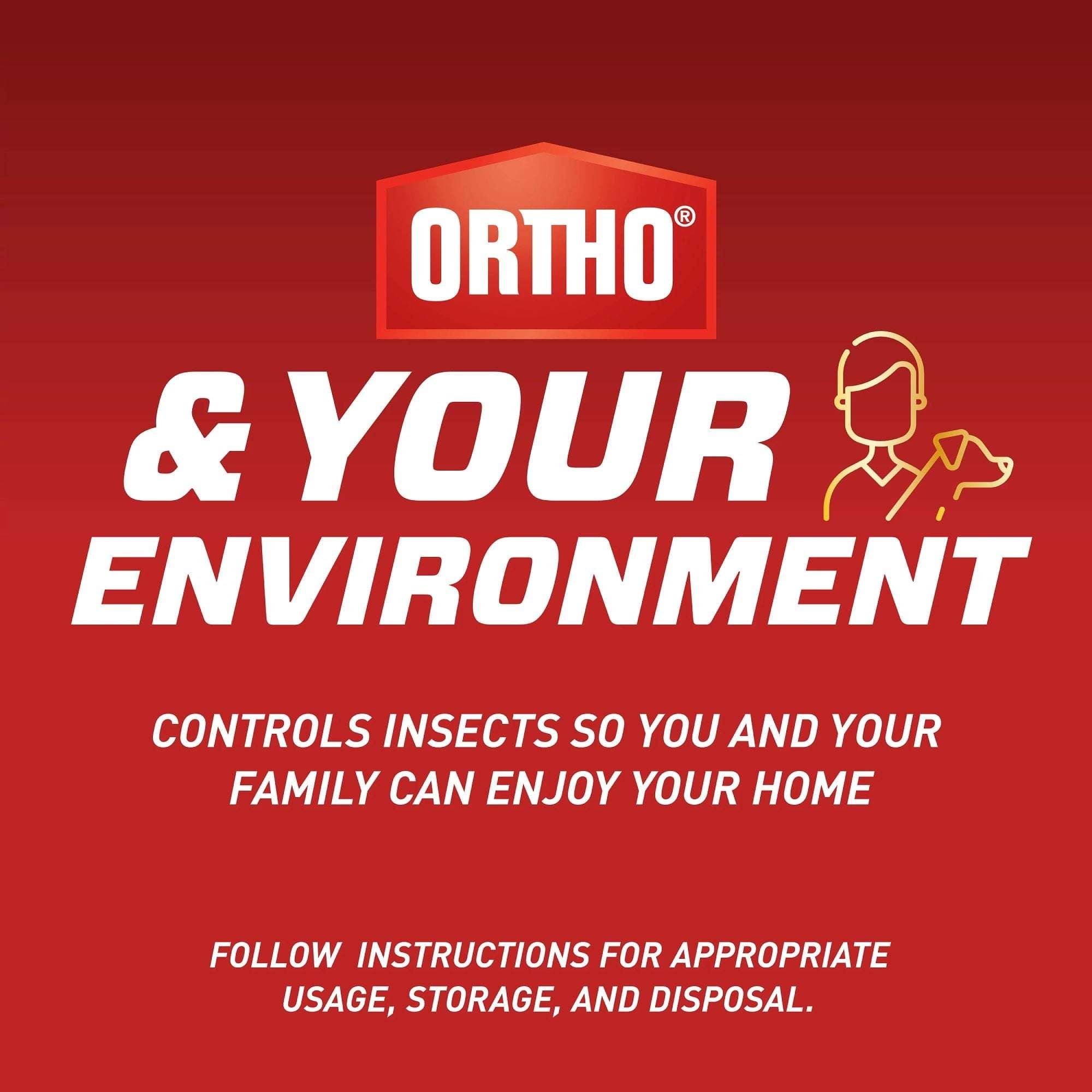 Ortho Home Defense Insect Killer for Indoor & Perimeter2 with Comfort Wand, 1 gal.