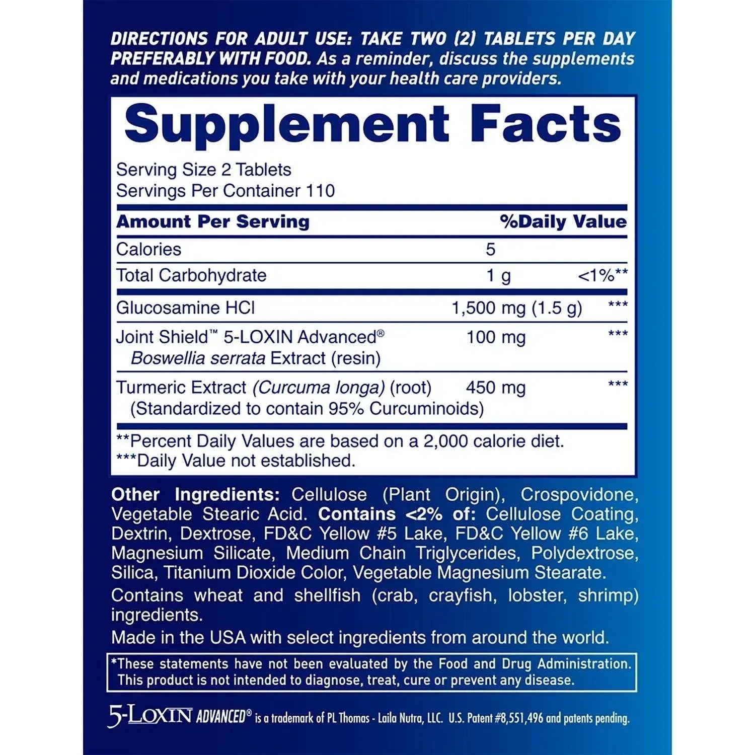 Osteo Bi-Flex Triple Strength + Turmeric 220 ct.