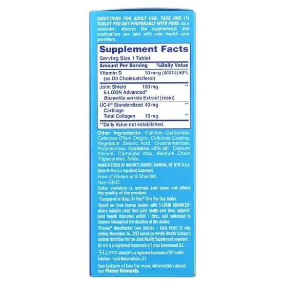 Osteo Bi-Flex Ease with UC-II Collagen, 70 Tablets