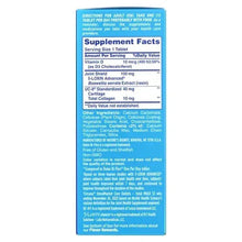 Osteo Bi-Flex Ease supplement facts label on back of tablets box