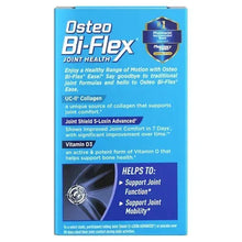 Osteo Bi-Flex Ease joint health tablets box front panel with UC-II and Vitamin D3