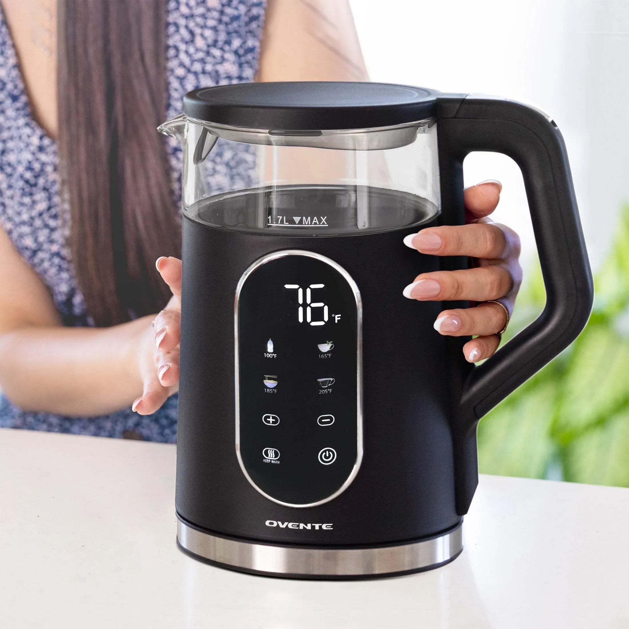 Ovente 1.7 Liter Electric Hot Water Kettle - USA MEGA SHOP
