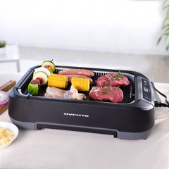 Ovente Smokeless Griddle & Grill System
