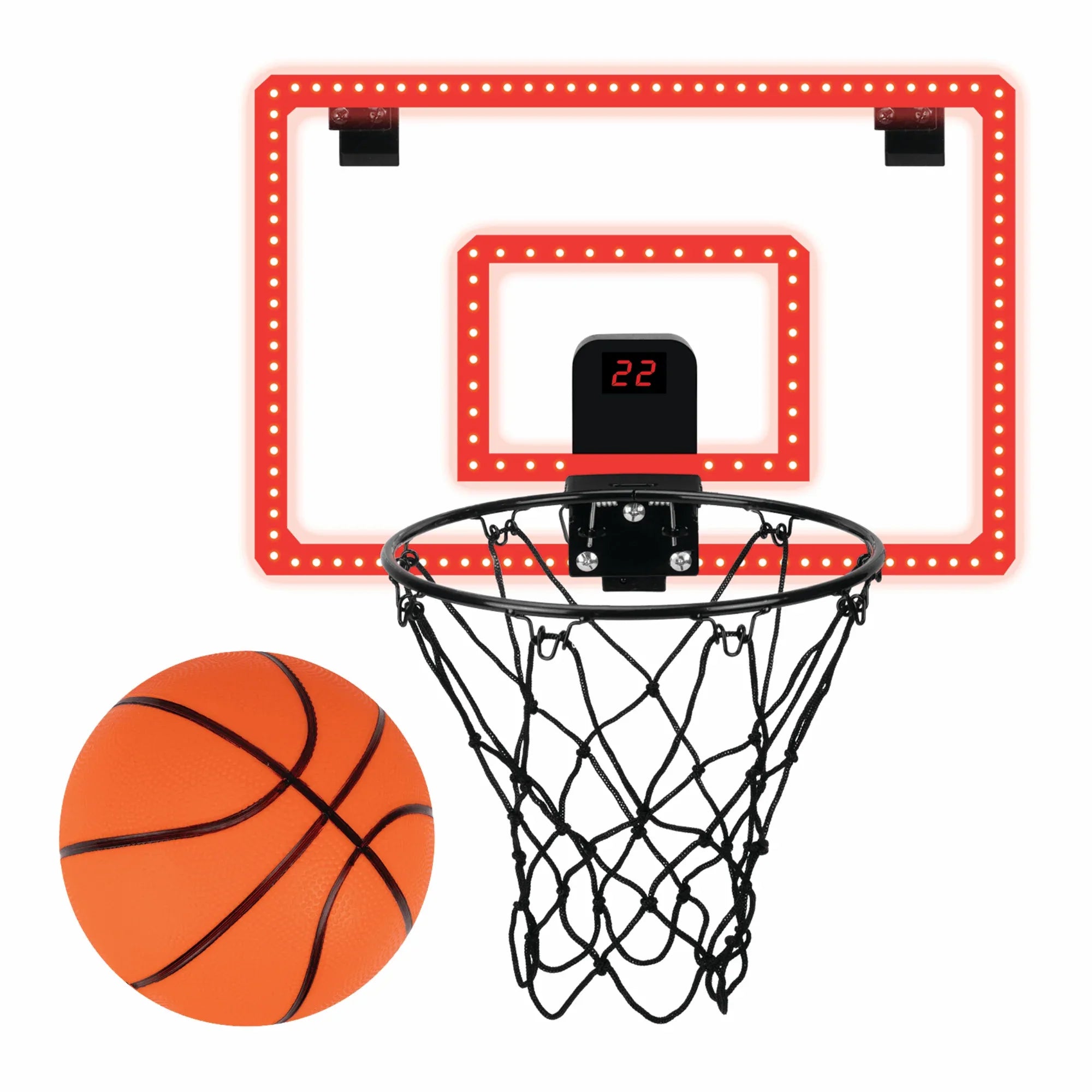 Over-the-Door Basketball Hoop, Indoor Sports Game, Battery-powered, for All Ages - USA MEGA SHOP