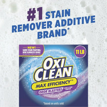 OxiClean Max Efficiency Odor Blasters stain remover powder box, 11 lb.