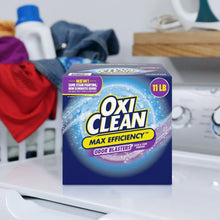 OxiClean stain remover powder box, Max Efficiency Odor Blasters, 11 lb.