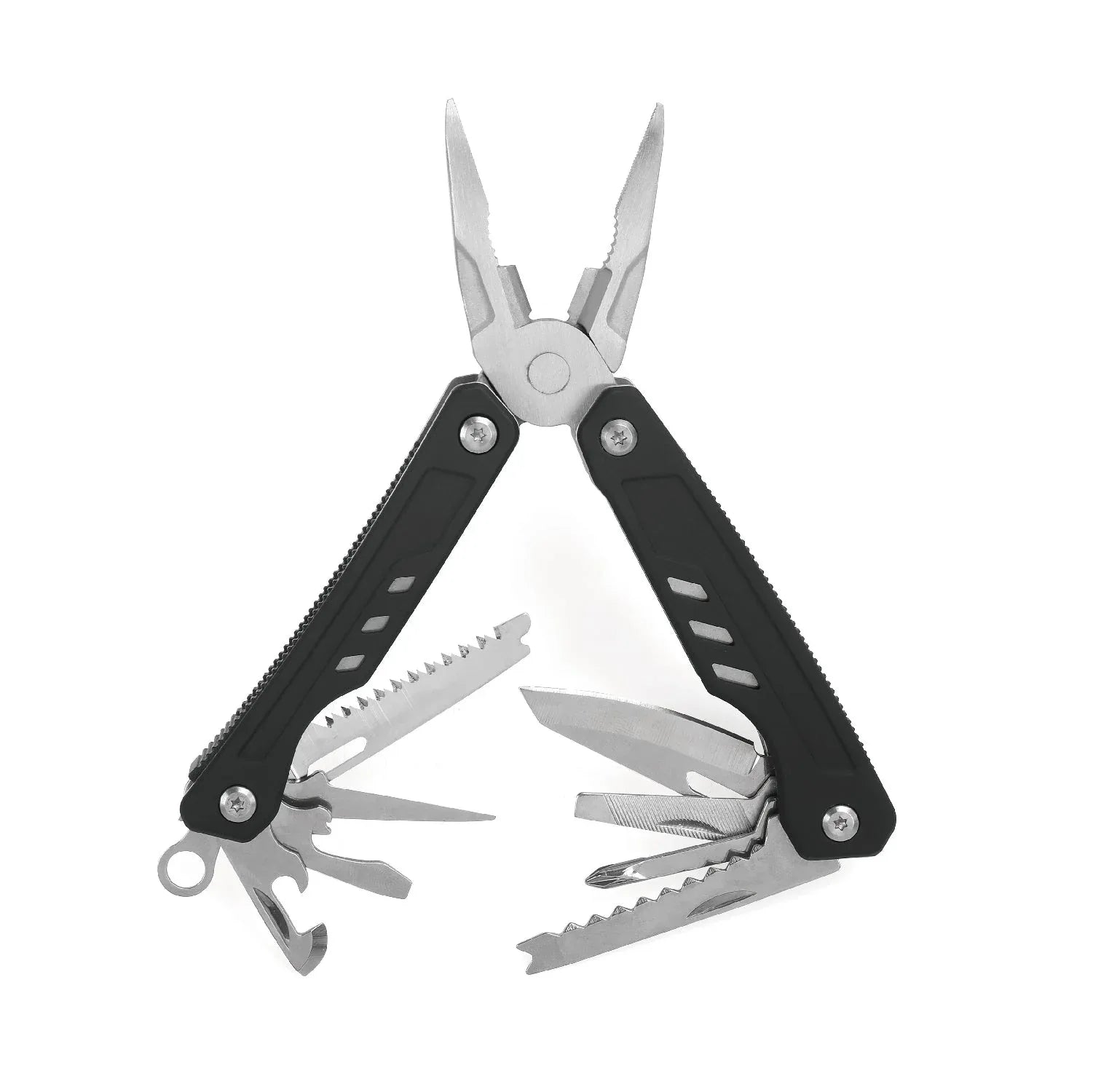 Ozark Trail 17-in-1 Multi tool, Stainless Steel, Black, Model 2119 - USA MEGA SHOP