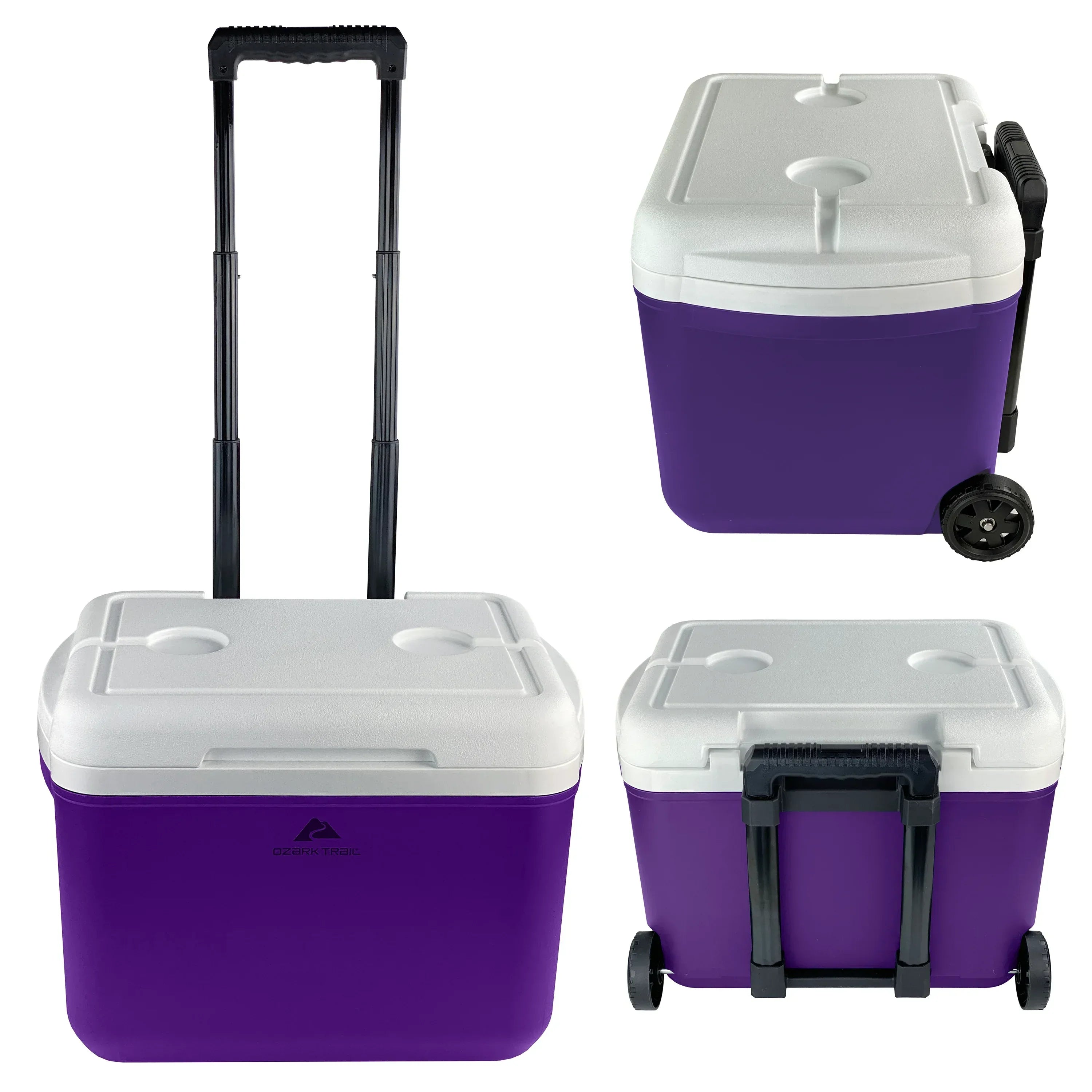 Ozark Trail 30 qt 42-Can Hard-Sided Wheeled Cooler