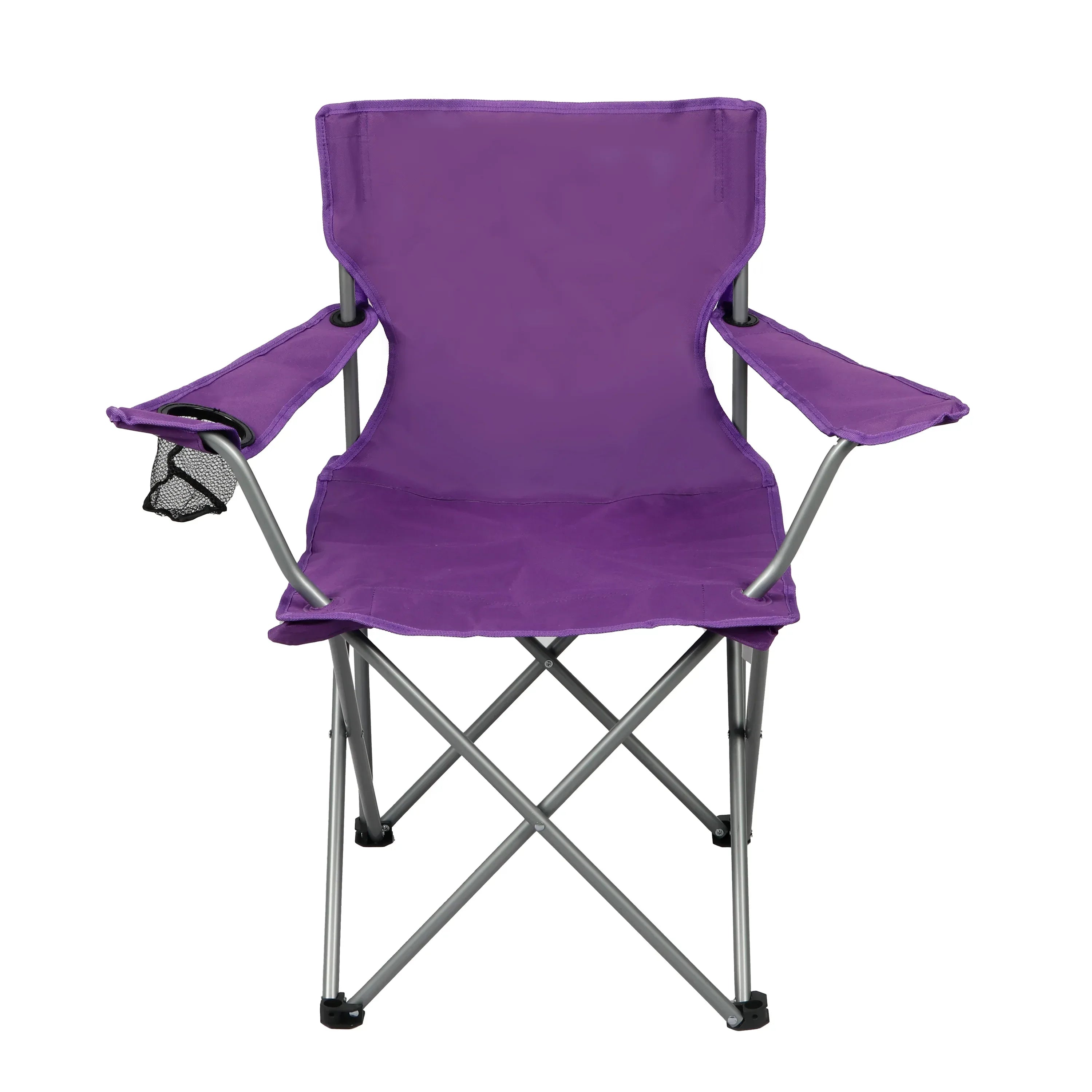 Ozark Trail Quad Folding Camp Chair with Cup Holder