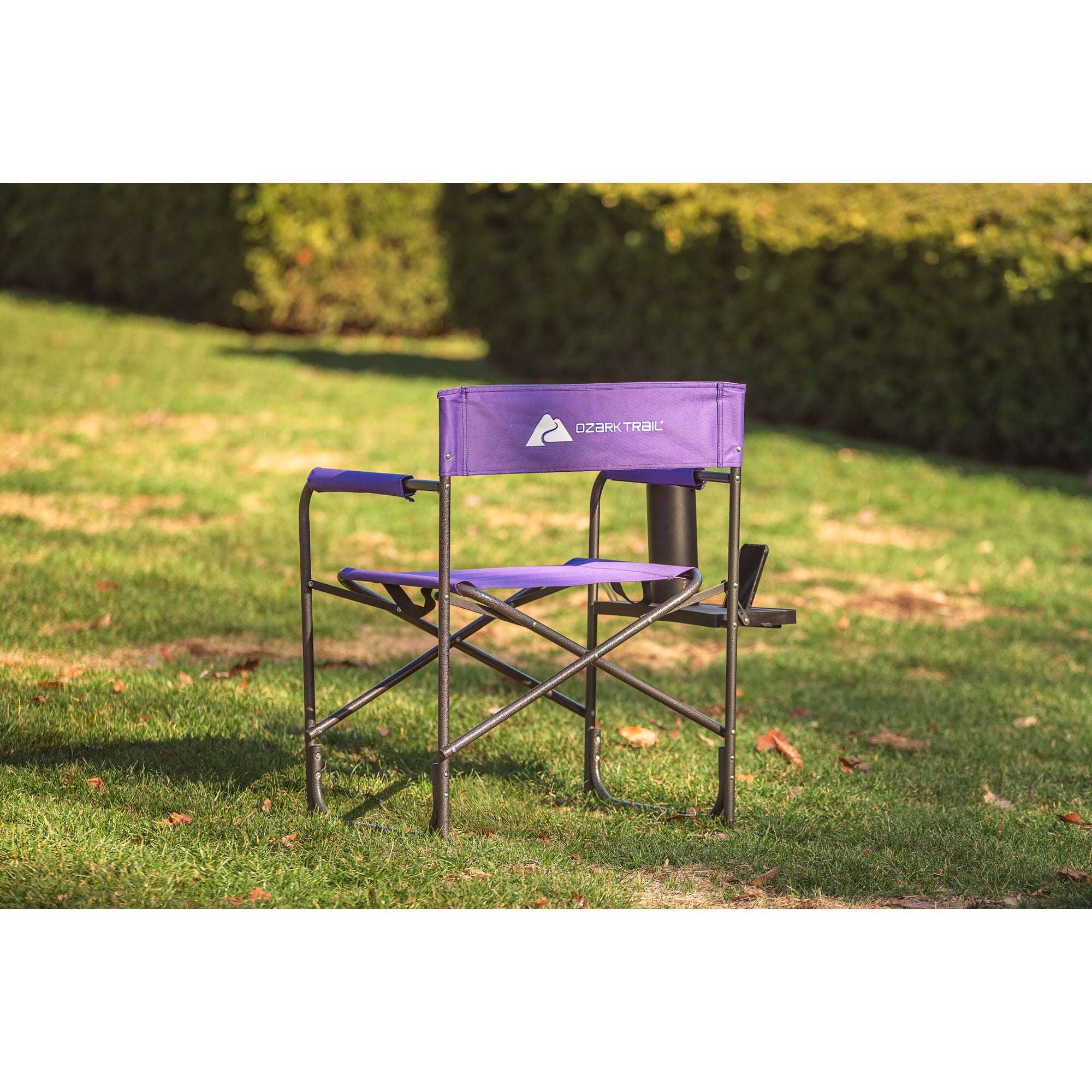 Ozark Trail Director Chair with Side Table