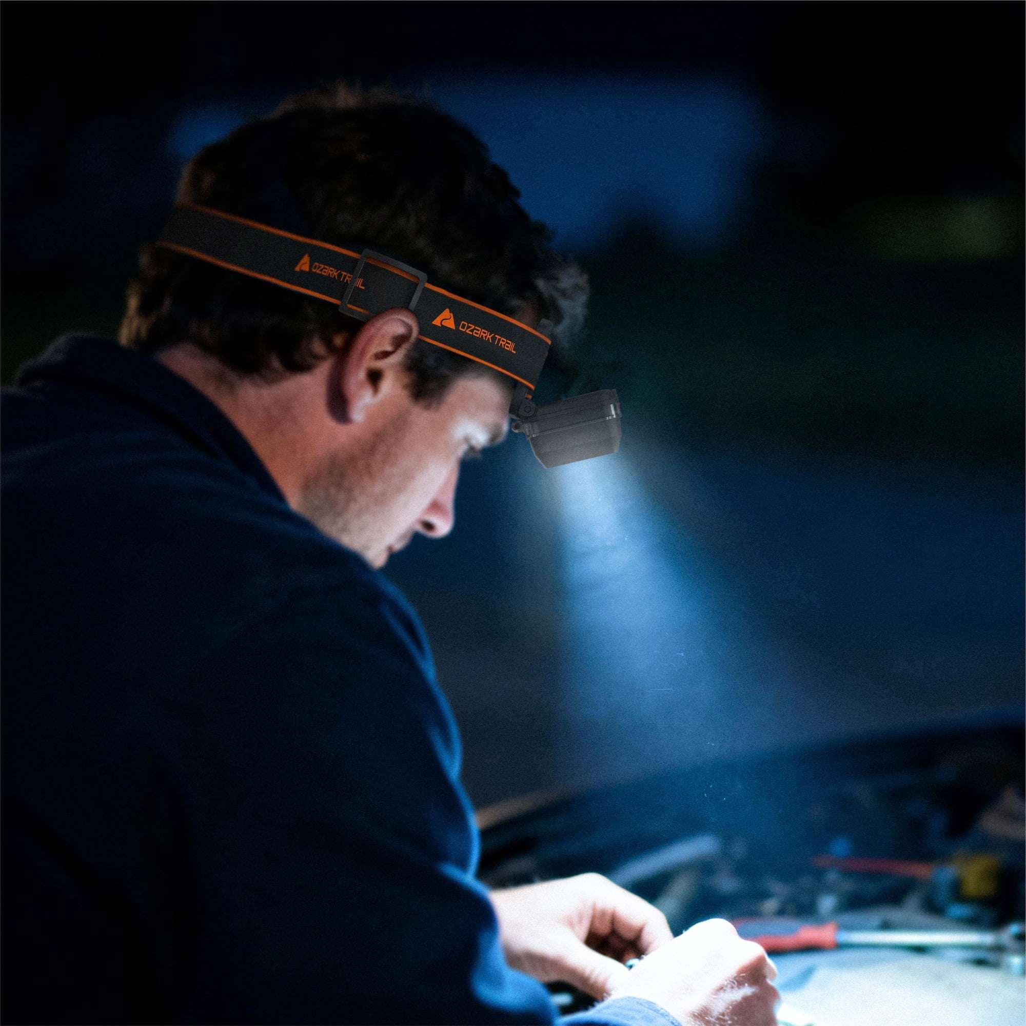 Ozark Trail Headlamp, 500 Lumens, 2 Pack, IPX4 Waterproof
