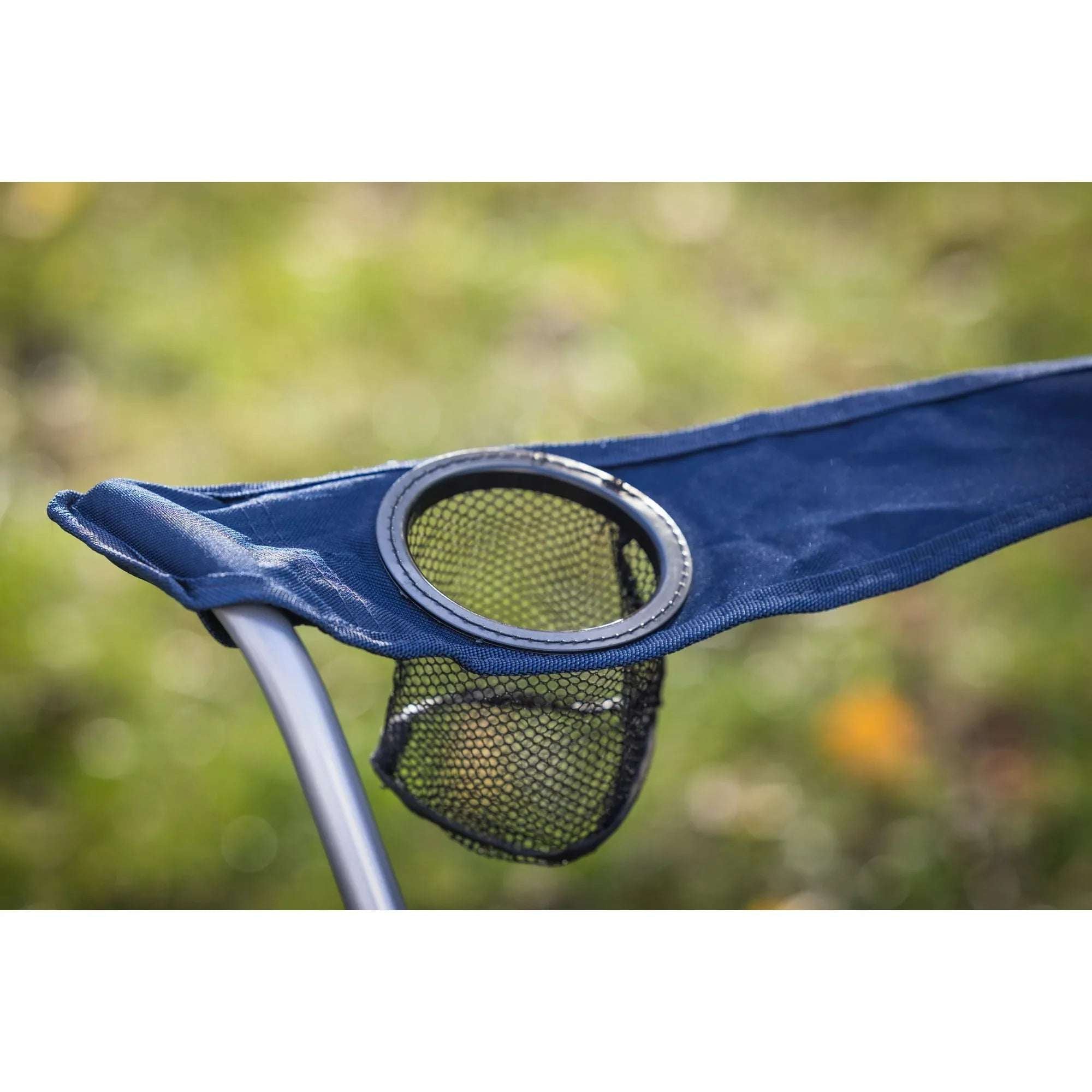 Ozark Trail Quad Folding Camp Chair with Cup Holder
