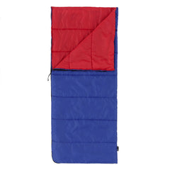 Ozark Trail Youth warm weather rectangle sleeping bag - Blue & Red (youth size 64" x 28")