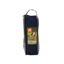 Navy folding chair storage bag with carry handle