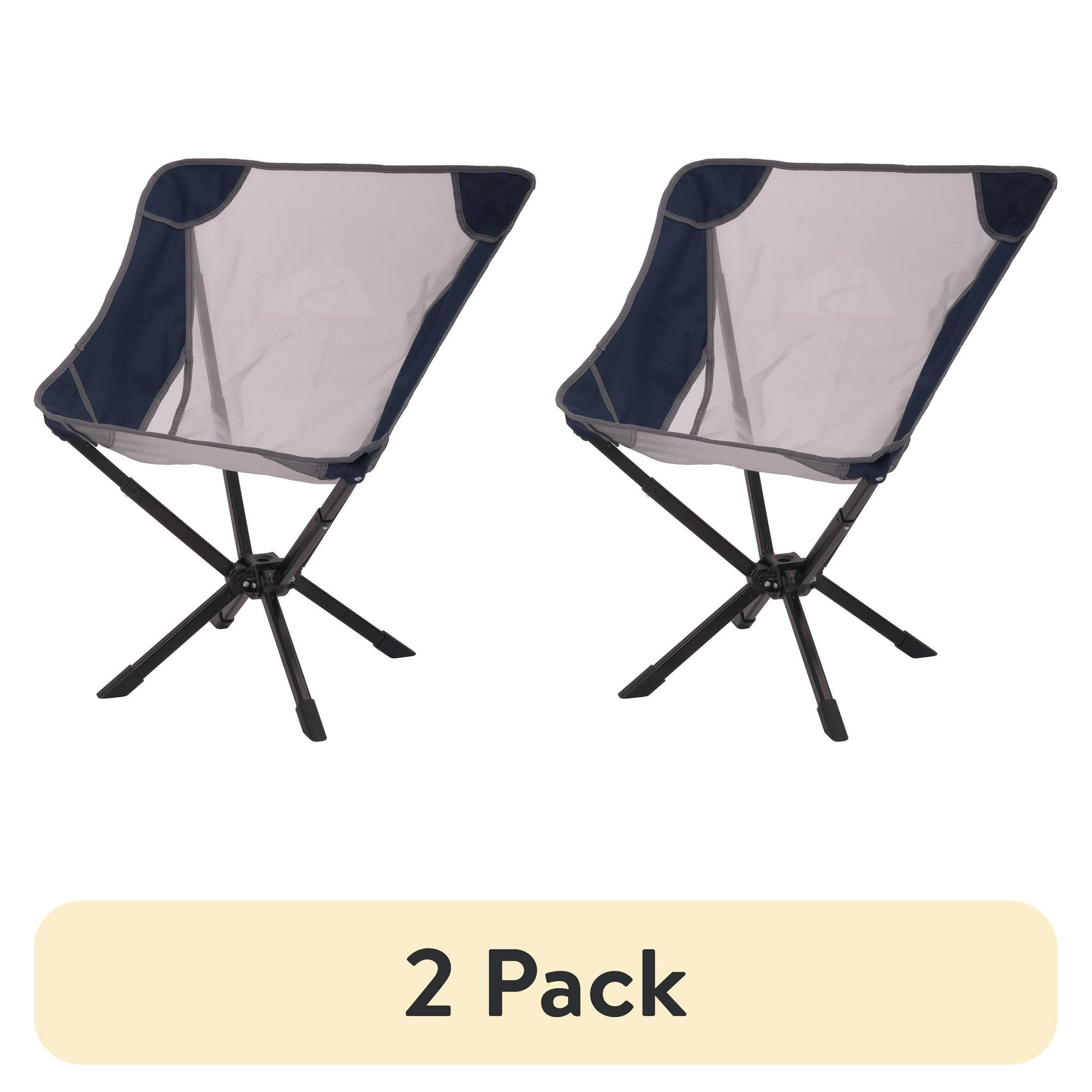 Ozark Trail Adult Instant Compact Chair, Navy