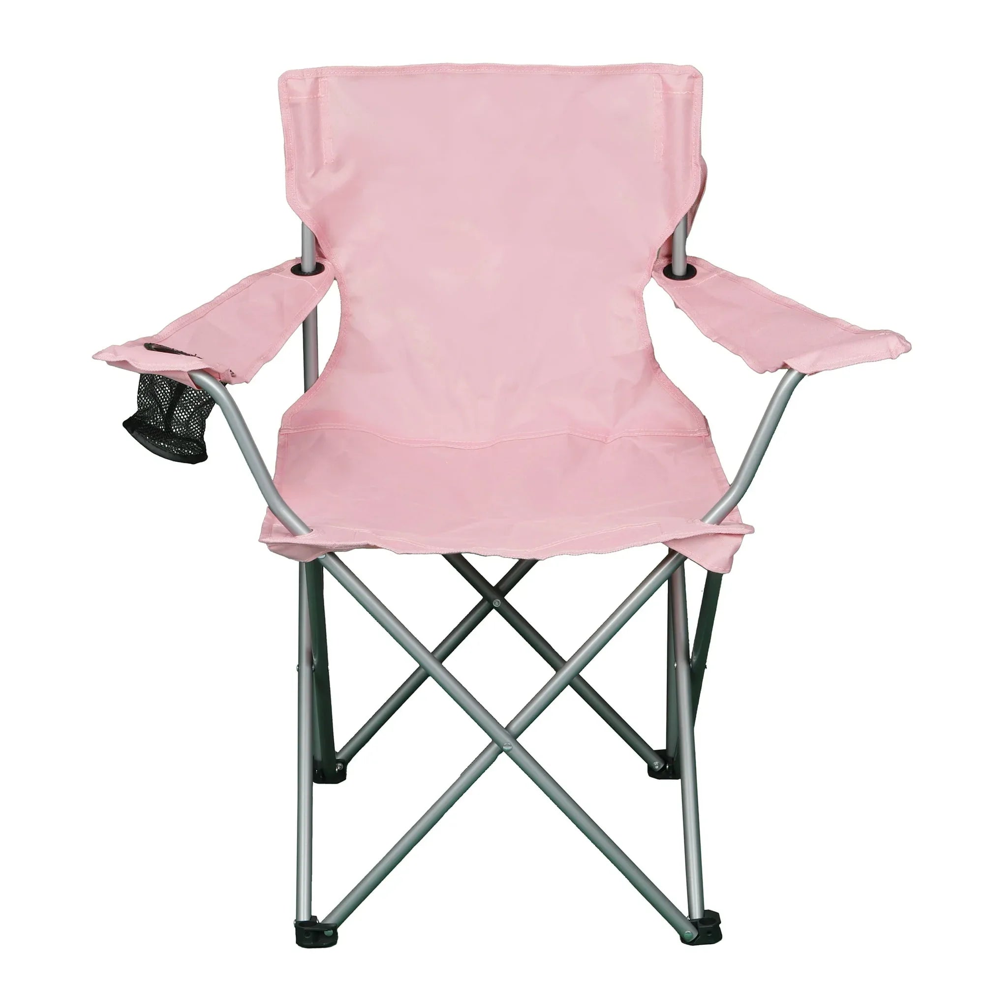 Ozark Trail Quad Folding Camp Chair with Cup Holder