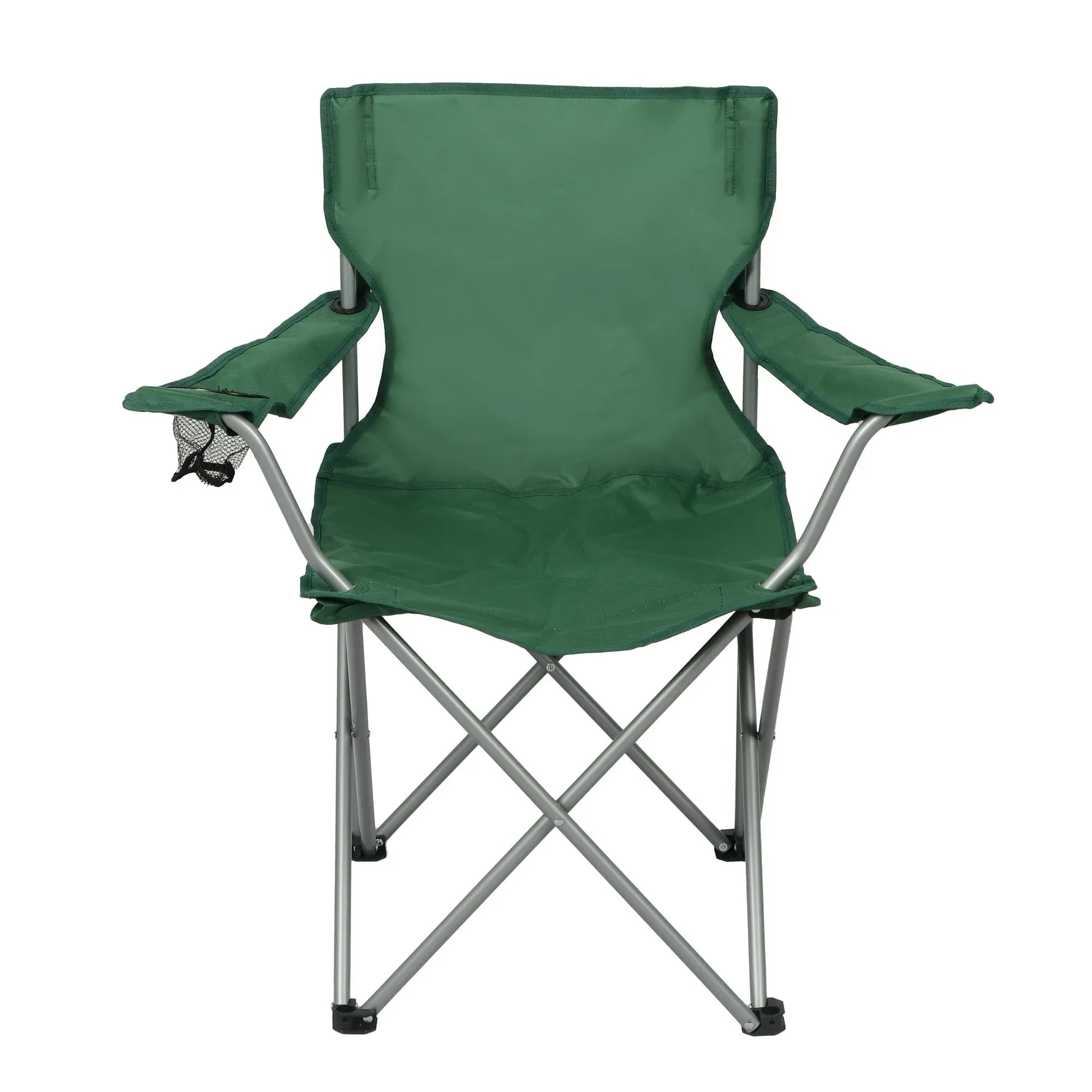 Ozark Trail Quad Folding Camp Chair with Cup Holder