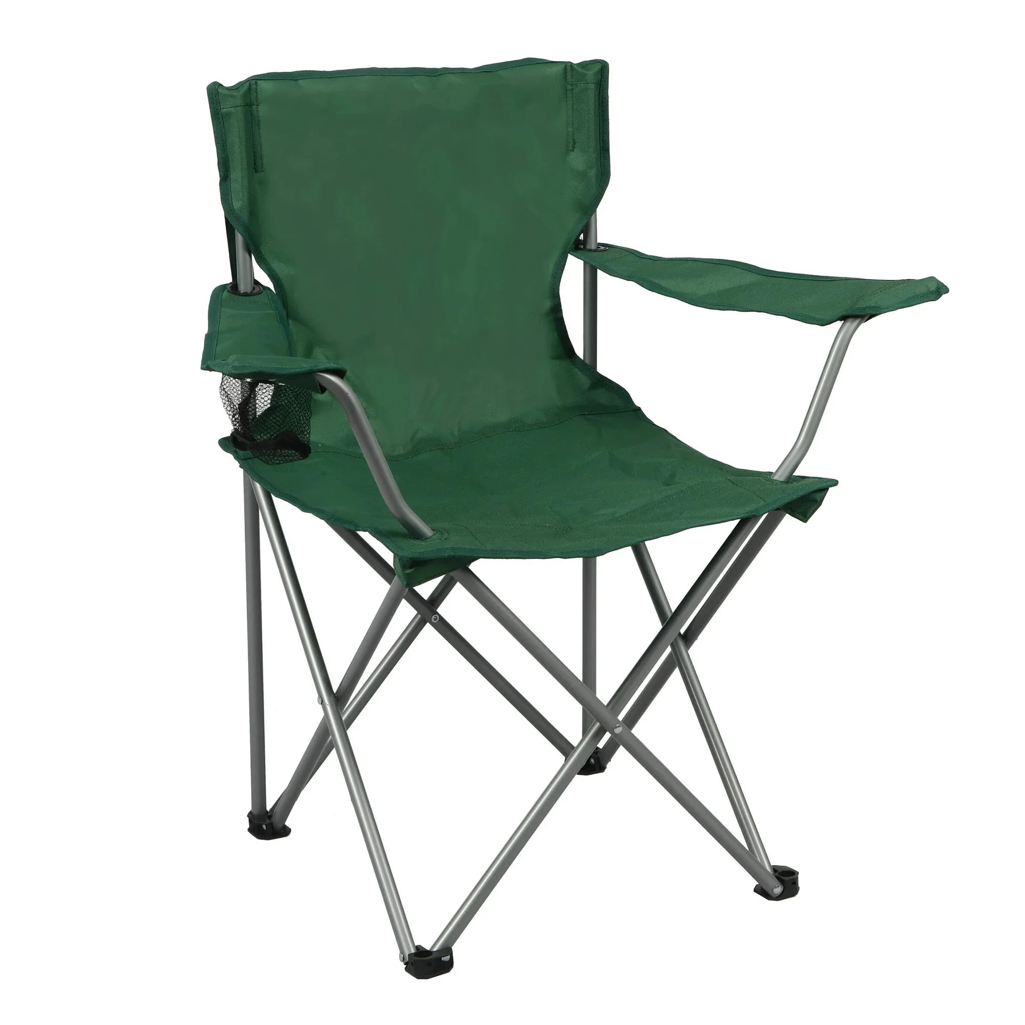 Ozark Trail Quad Folding Camp Chair with Cup Holder