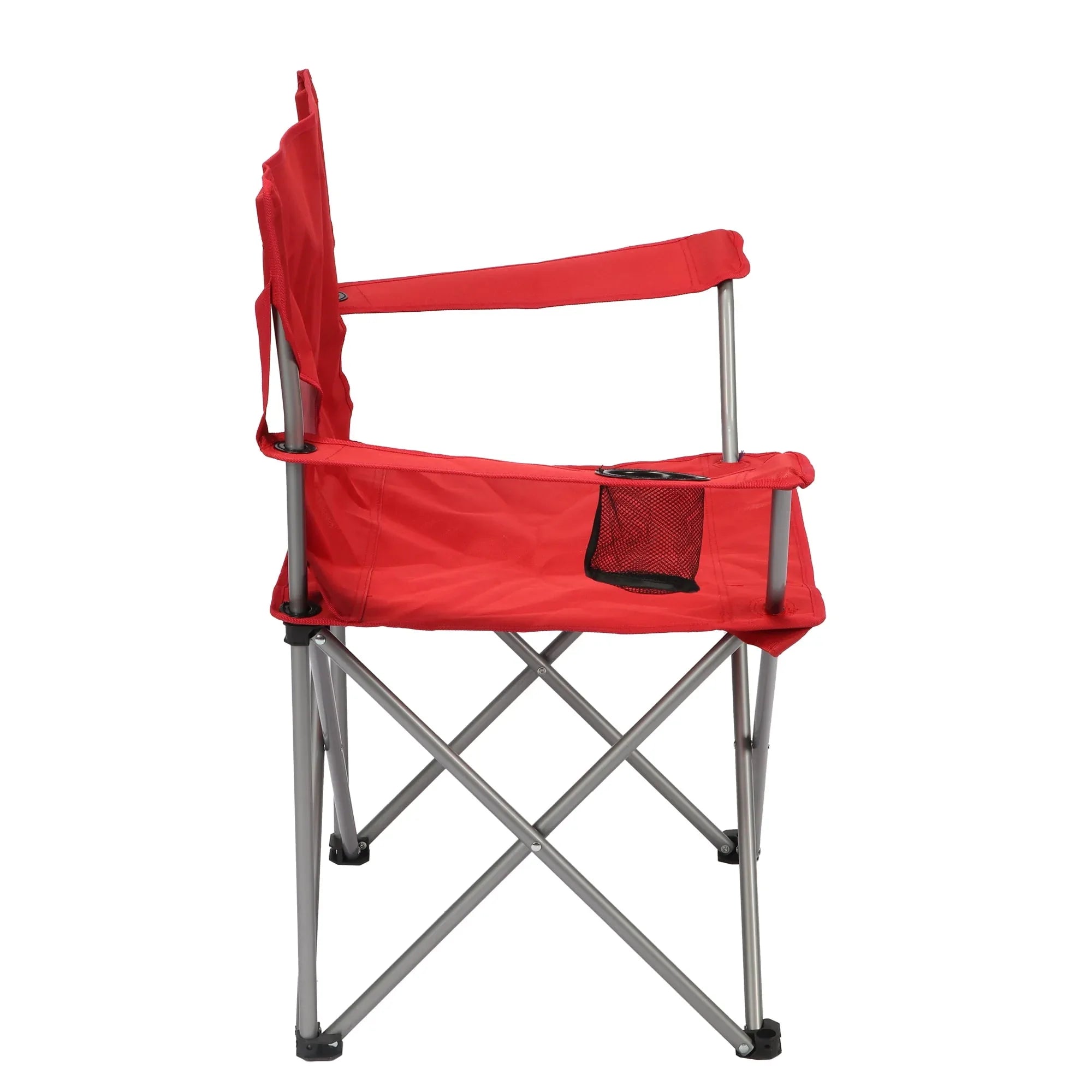 Ozark Trail Quad Folding Camp Chair with Cup Holder