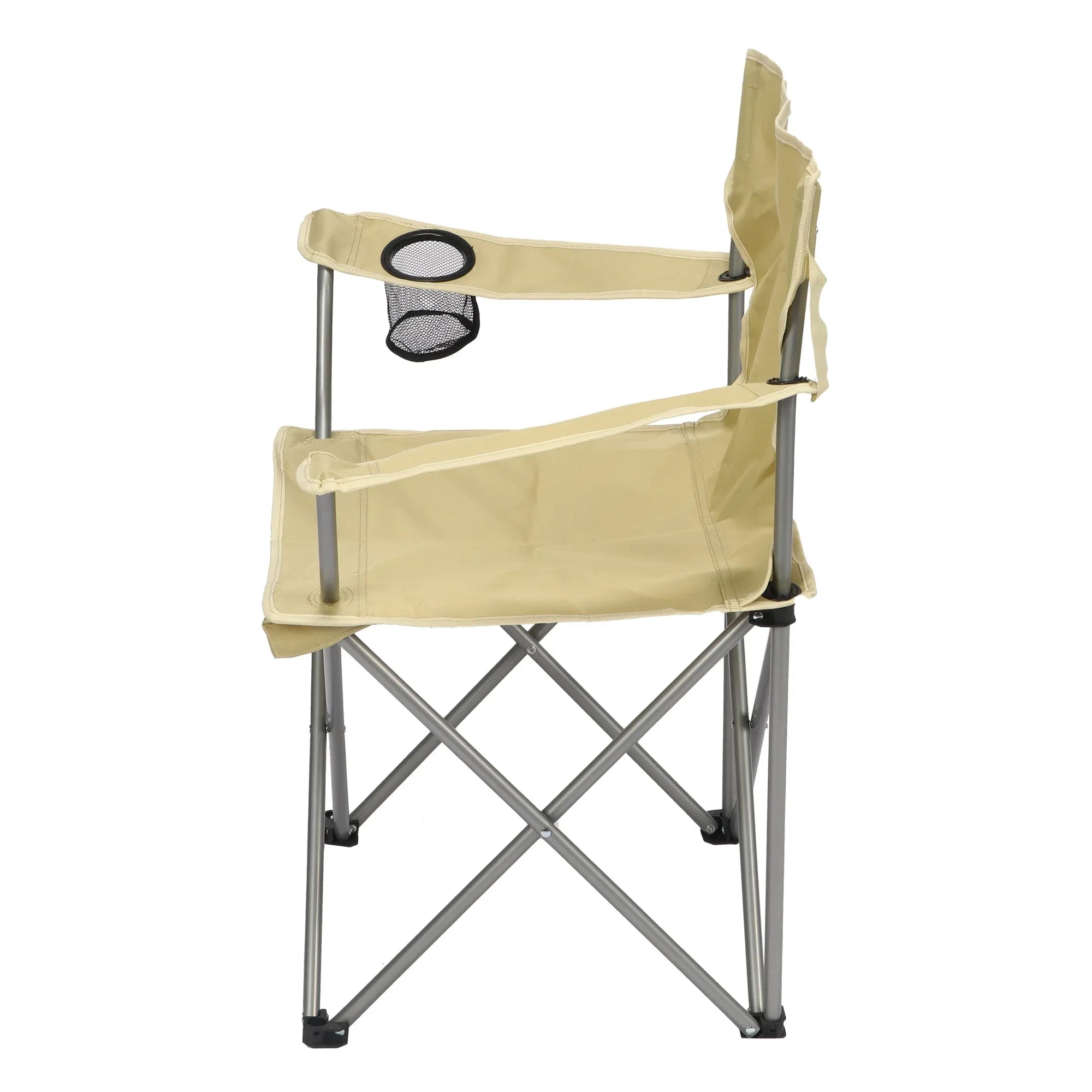 Ozark Trail Quad Folding Camp Chair with Cup Holder