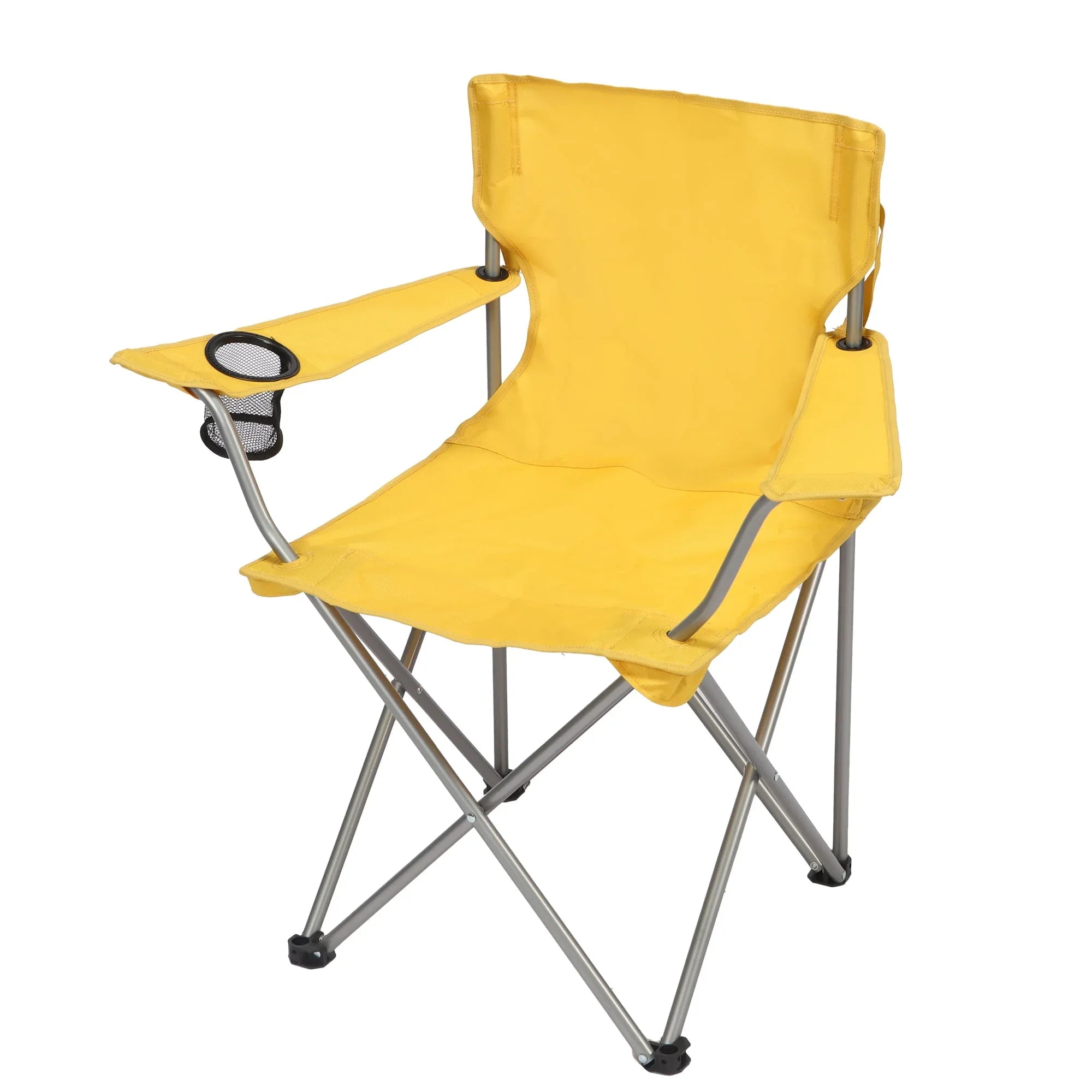 Ozark Trail Quad Folding Camp Chair with Cup Holder