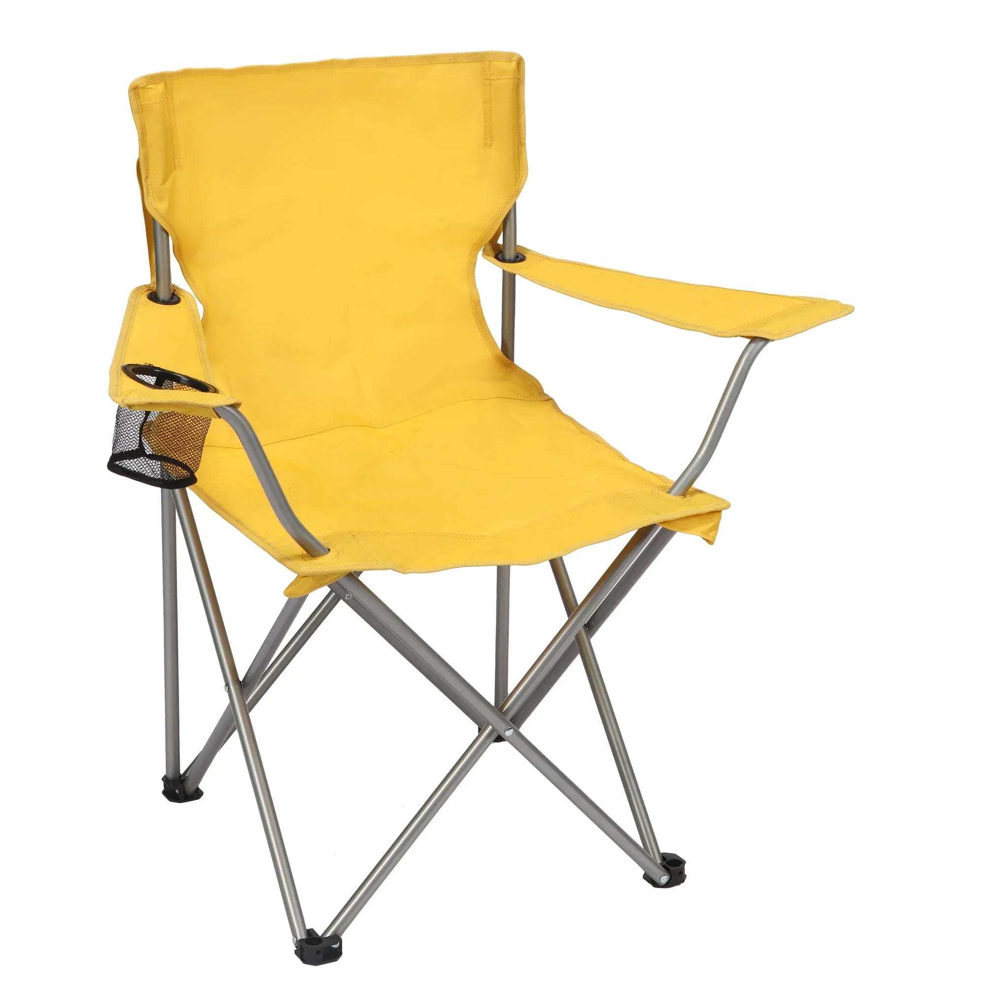 Ozark Trail Quad Folding Camp Chair with Cup Holder