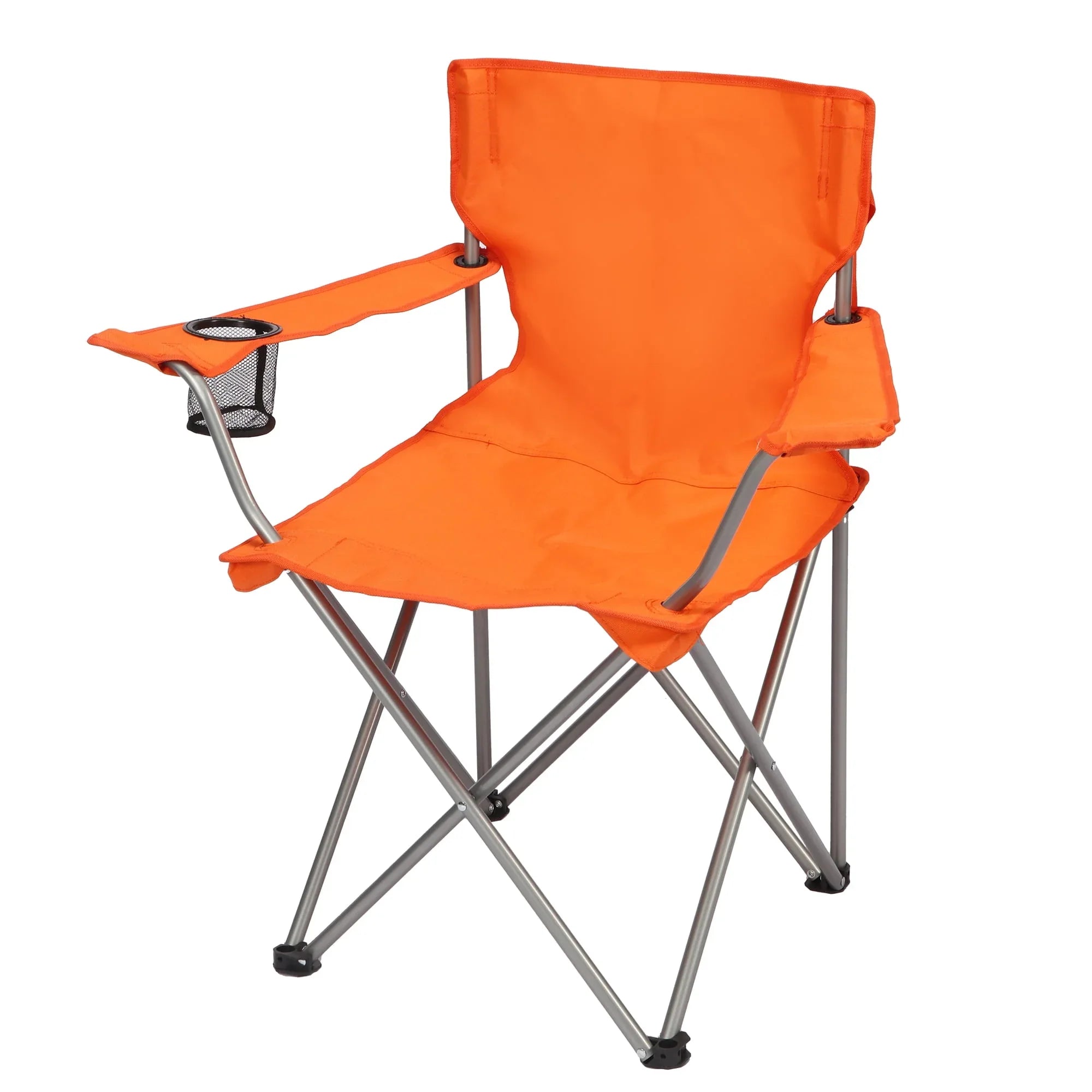 Ozark Trail Quad Folding Camp Chair with Cup Holder