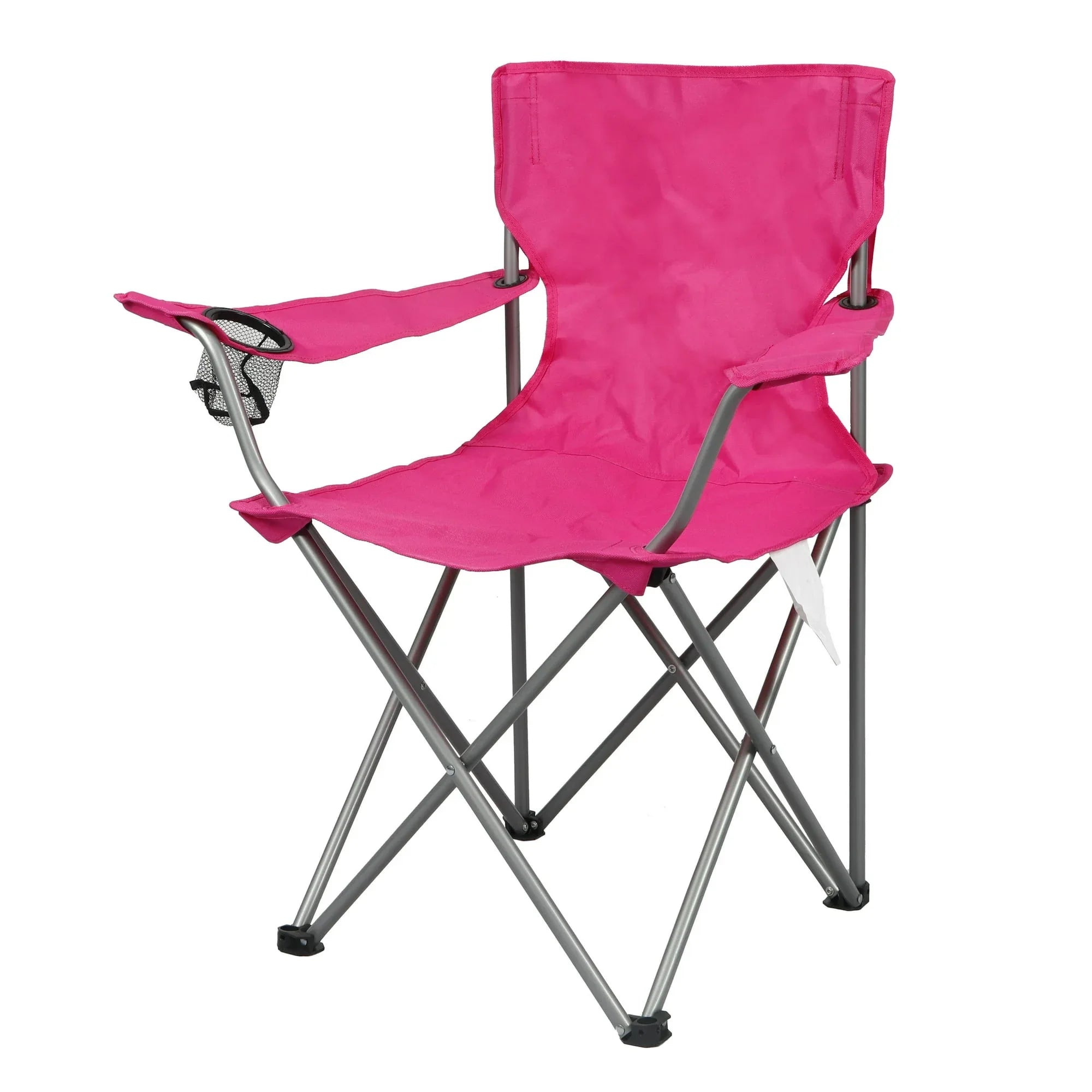Ozark Trail Quad Folding Camp Chair with Cup Holder