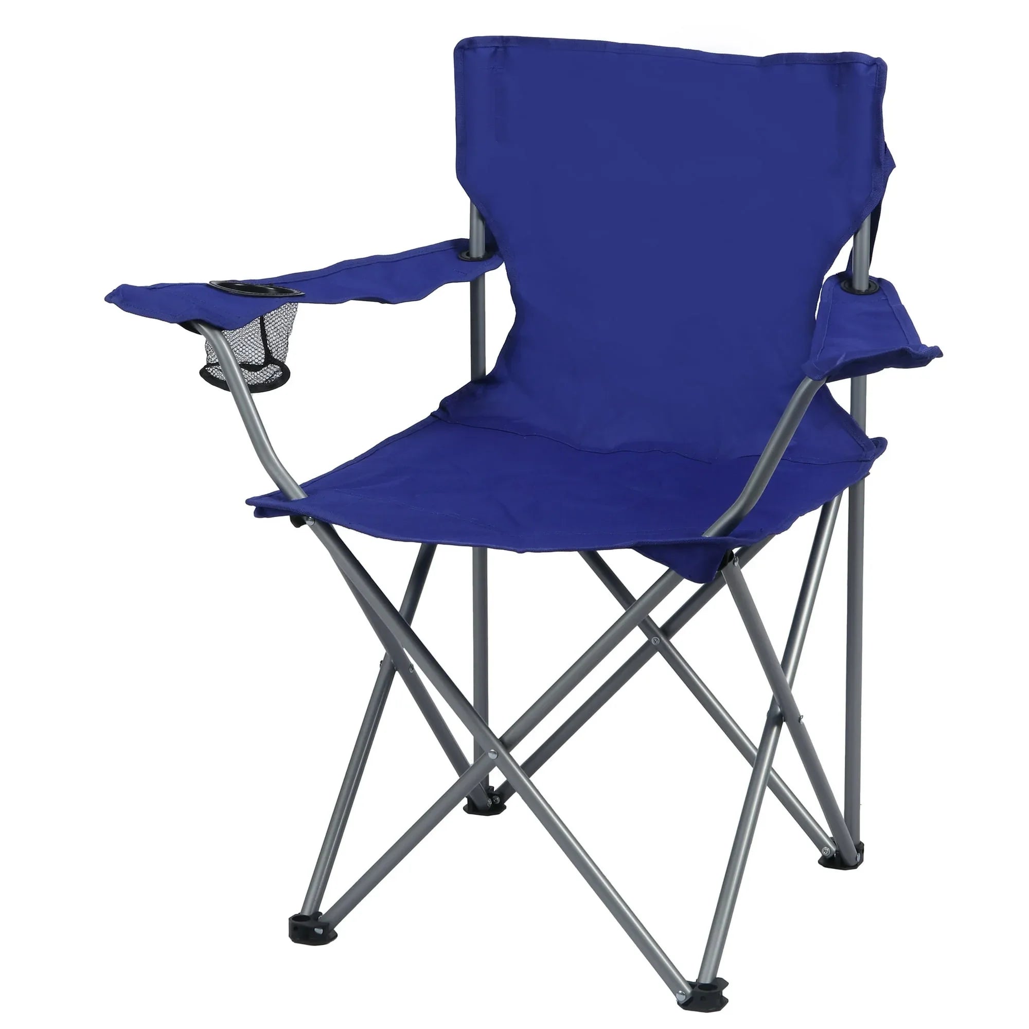 Ozark Trail Quad Folding Camp Chair with Cup Holder